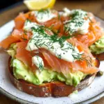 Avocado Toast with Smoked Salmon
