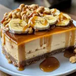 Banana Caramel Nut Cheesecake Recipe - Easy & Tasty