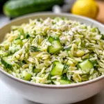 Best Cucumber Lemon Orzo Salad