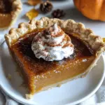 Bourbon Brûlée Pumpkin Pie