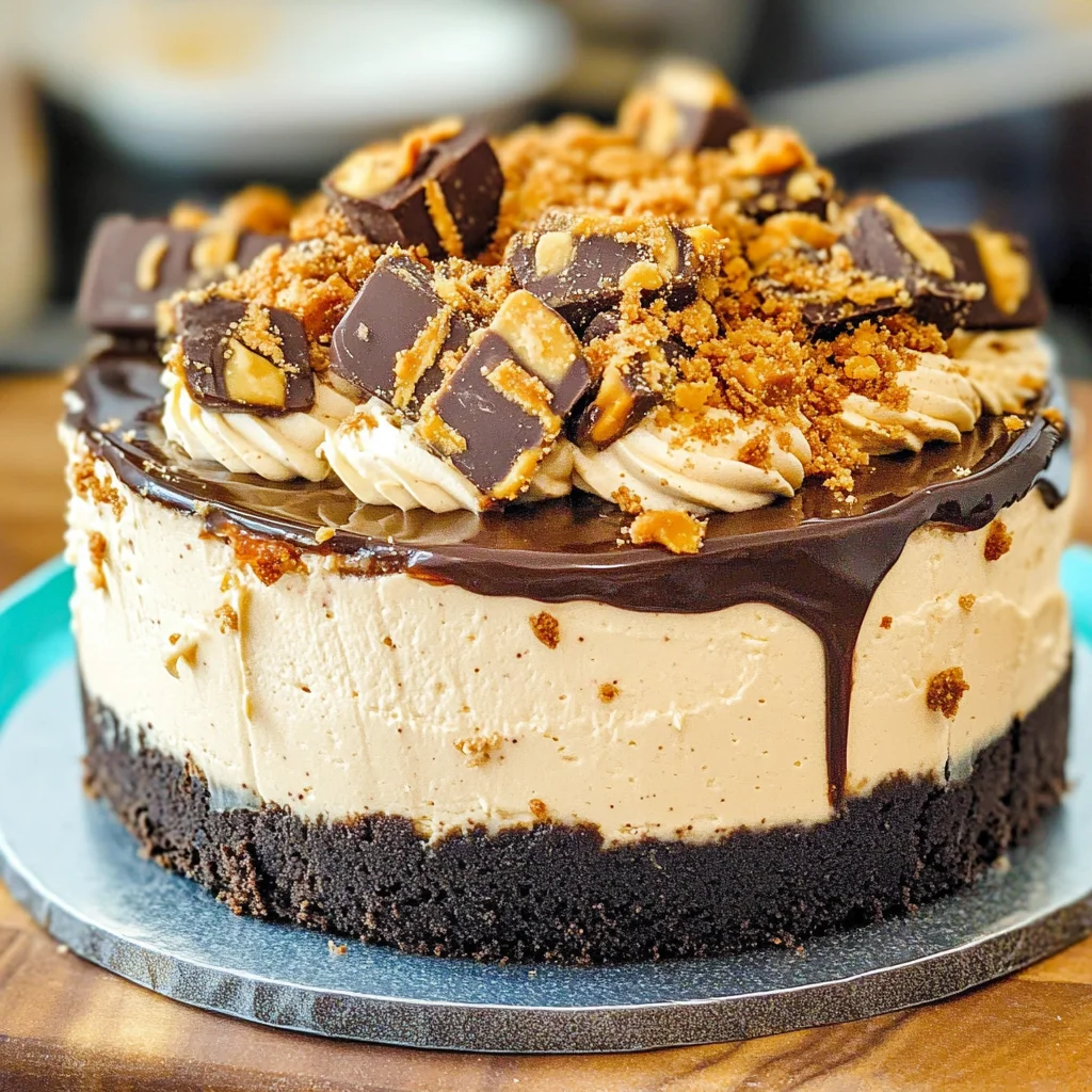 Butterfinger Cheesecake