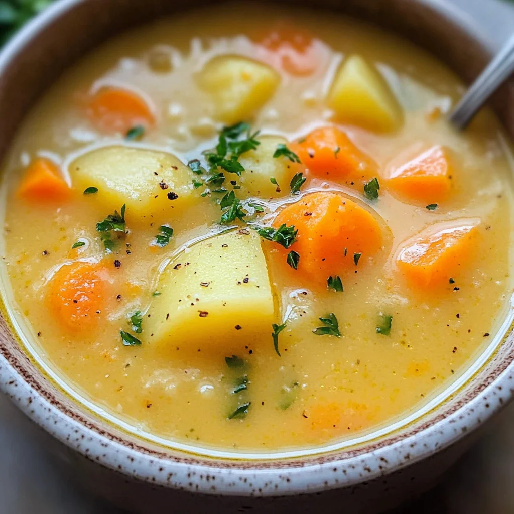 Carrot potato soup