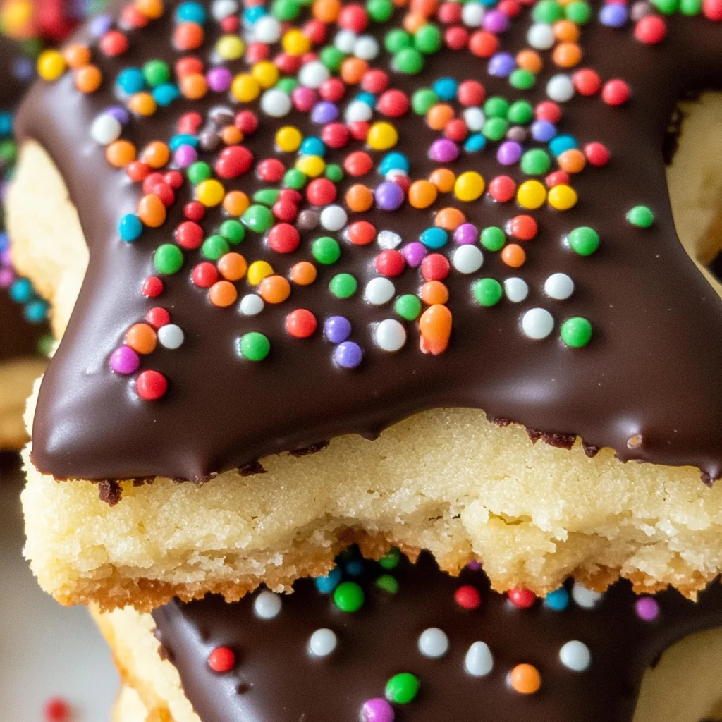 Chocolate Dipped Shortbread