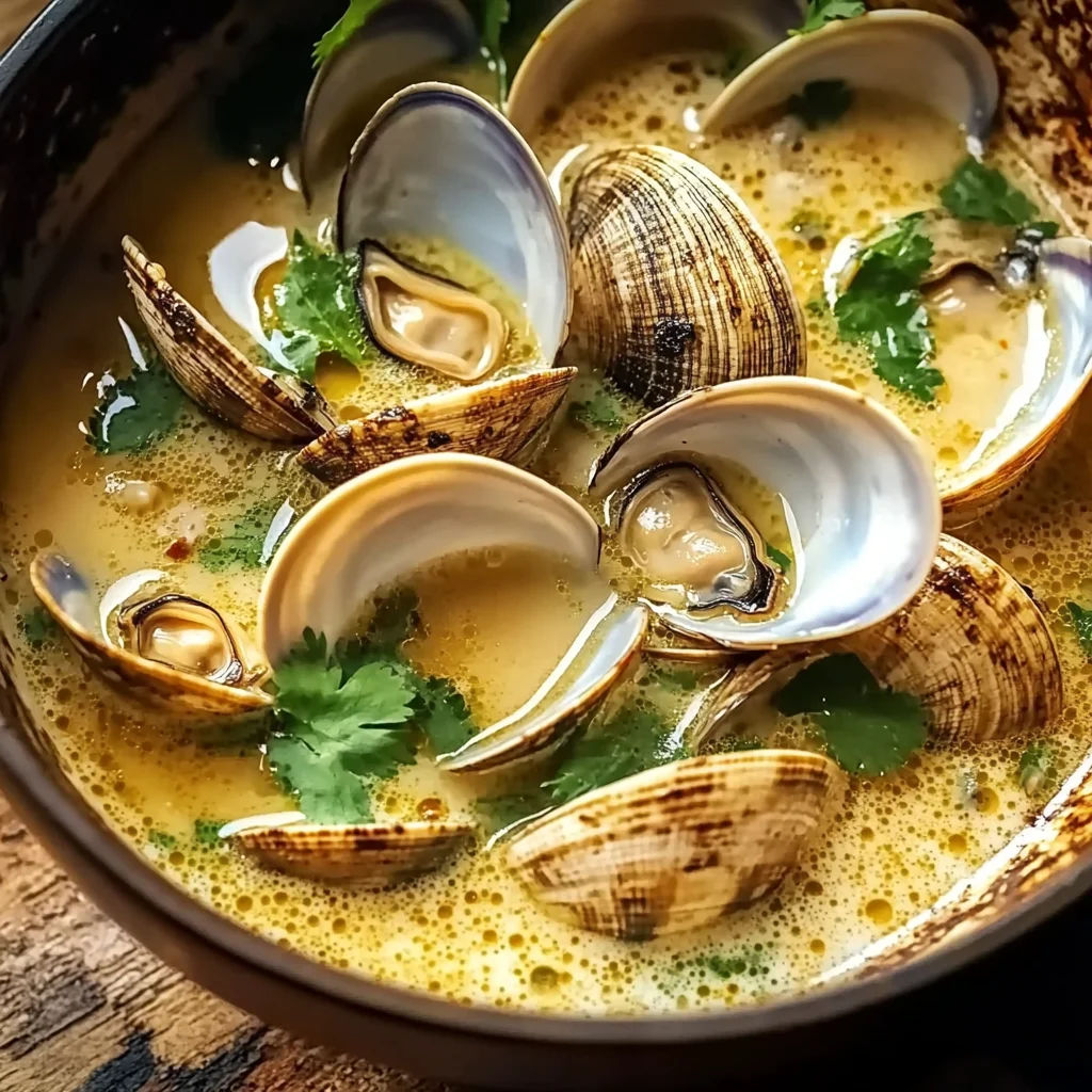 Coconut Broth Clams with Lemongrass: An Incredible Tropical Seafood Delight