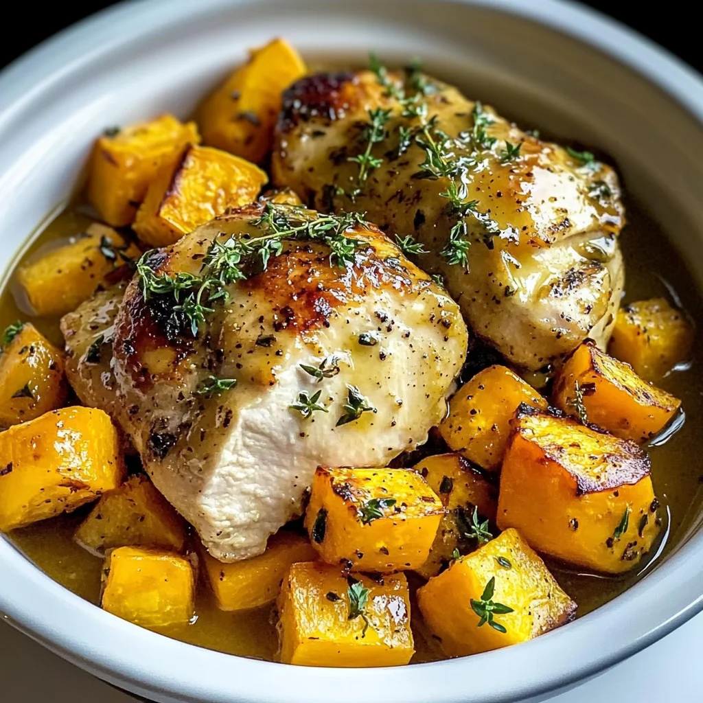 Crockpot Maple Dijon Chicken With Butternut Squash: An Incredible Ultimate Recipe