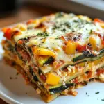 High Protein Veggie Lasagna