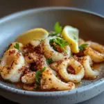 Hot butter calamari