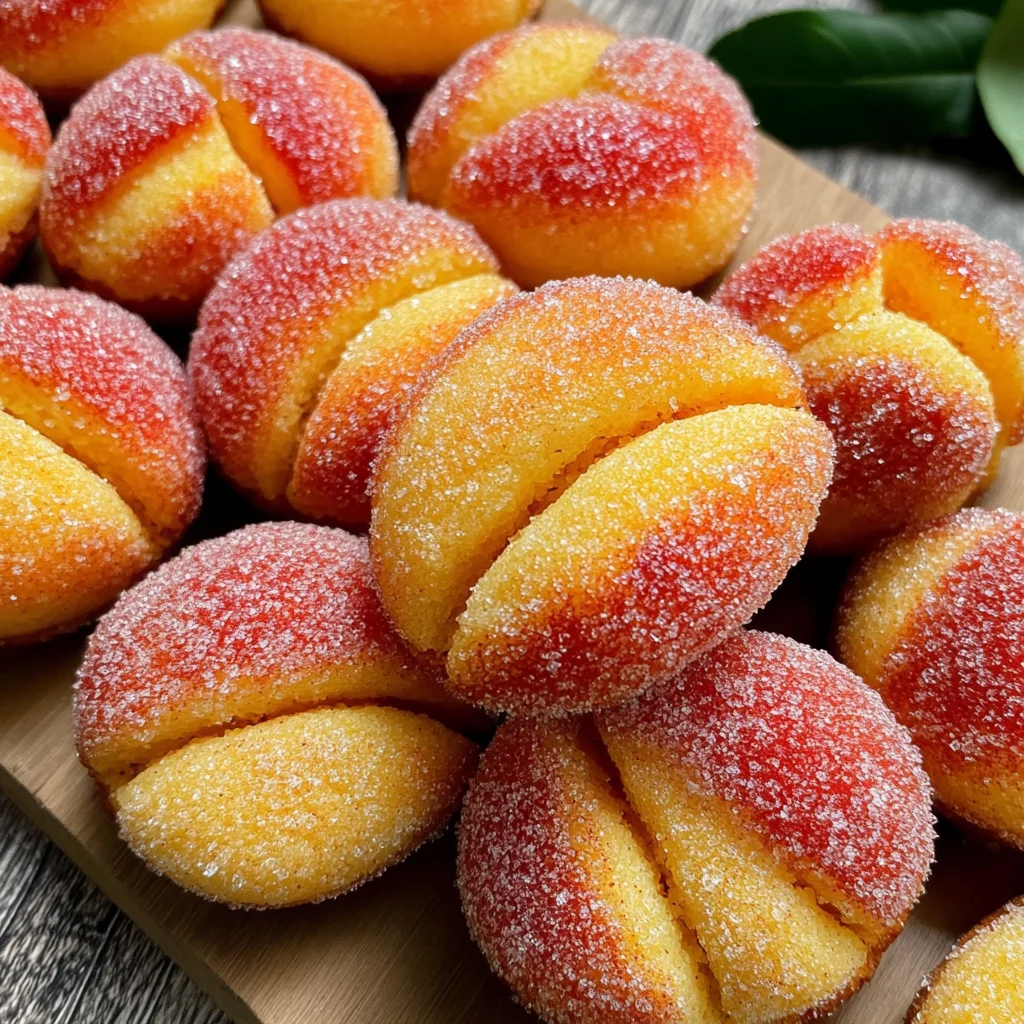 Italian Peach Cookies Recipe