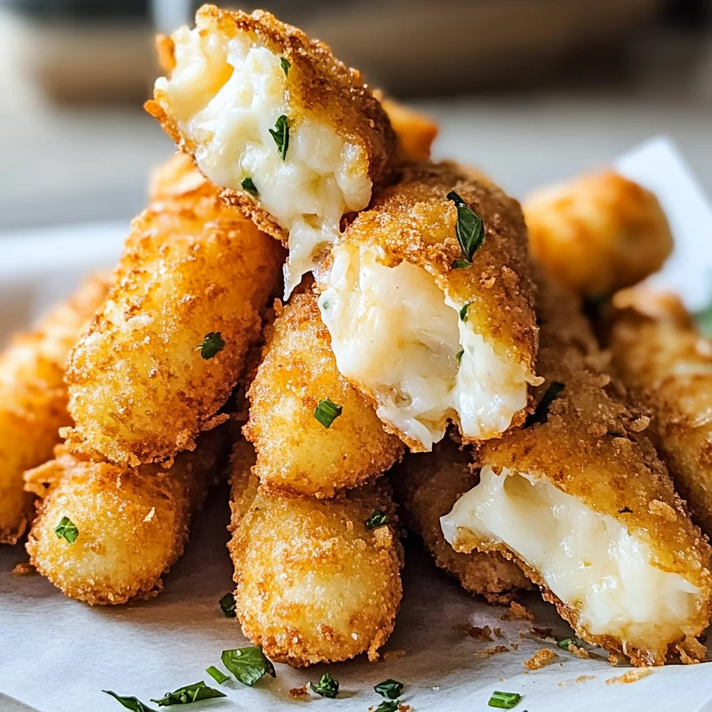 Jumbo Lump Crab Mozzarella Sticks
