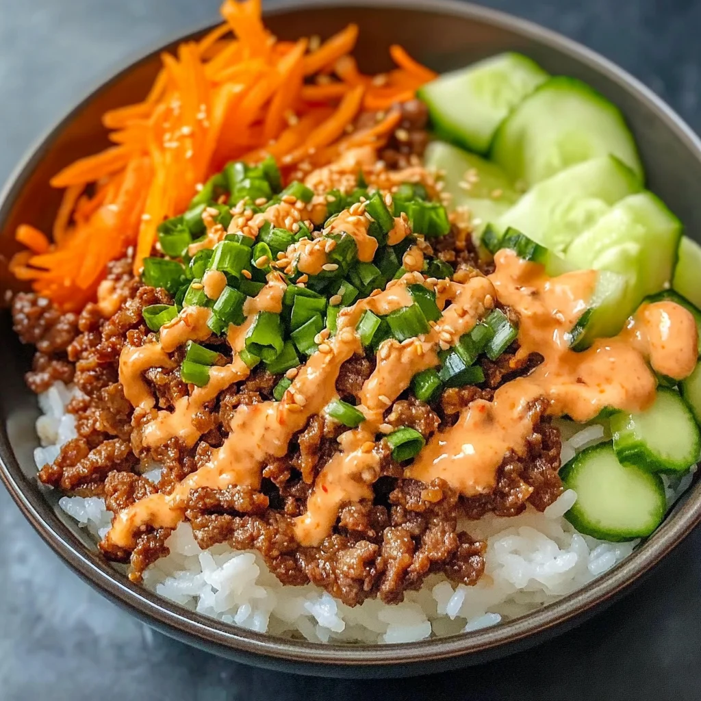 Korean Beef Rice Bowls