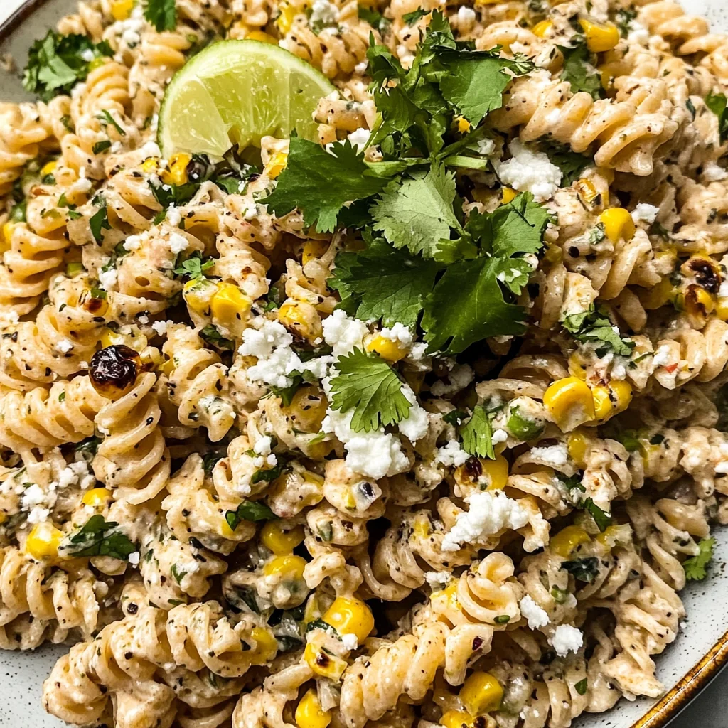 Mexican Street Corn Pasta Salad