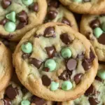 Mint Chocolate Chip Cookies