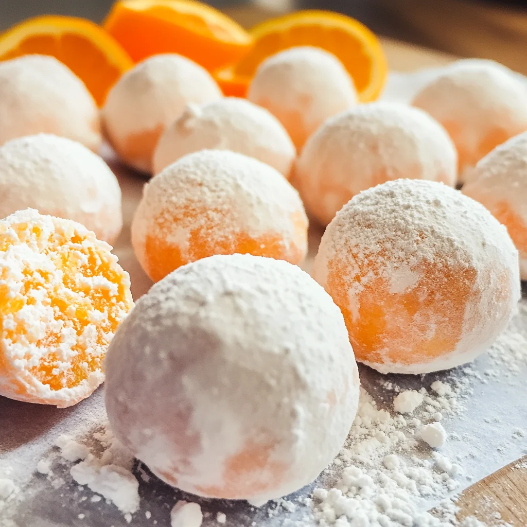 Orange Creamsicle Truffles
