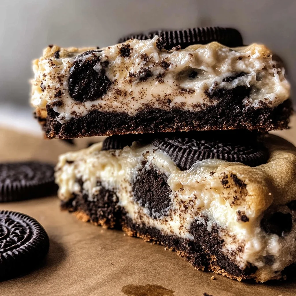 Oreo Cheesecake Cookies
