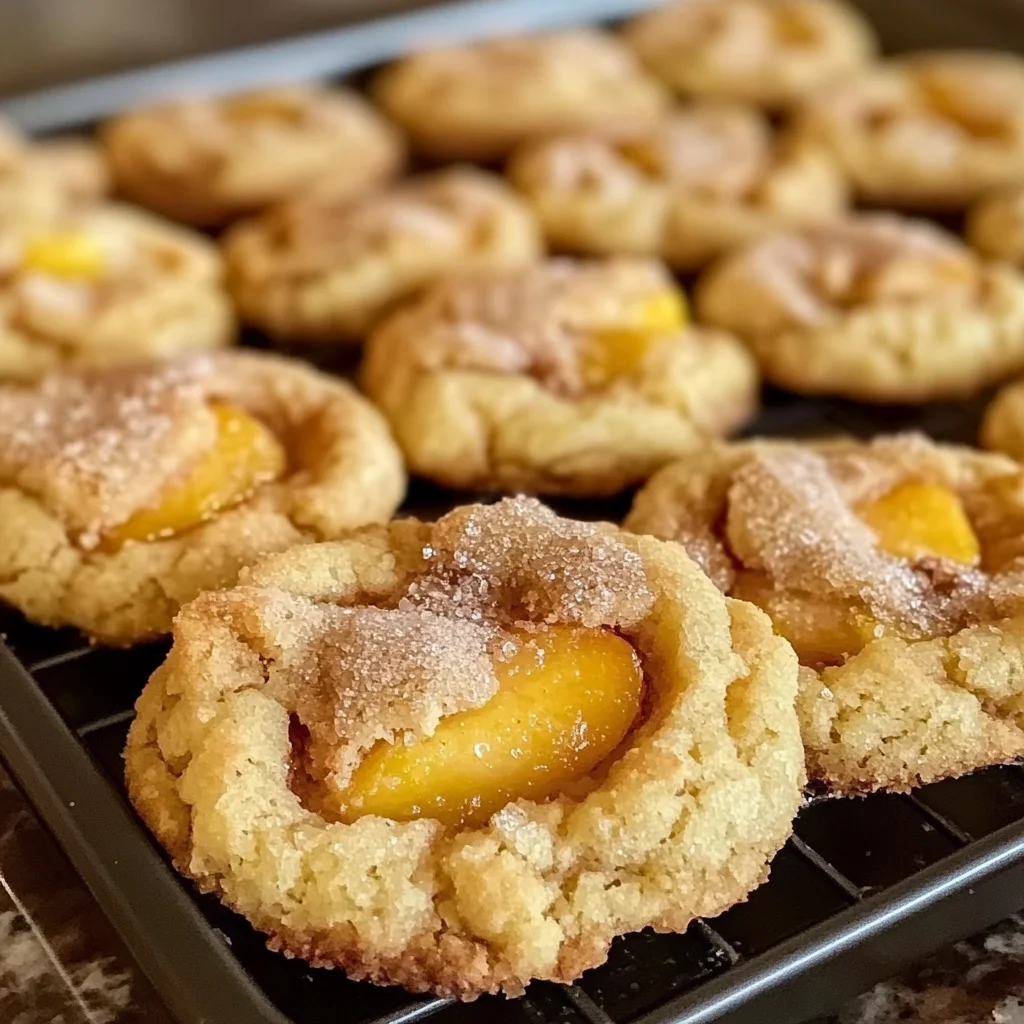 Peach Cobbler Cookies: Easy Recipe for Sweet Treats