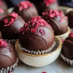 Raspberry Chocolate Truffles