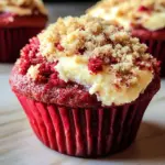 Red Velvet Cream Cheese Muffins