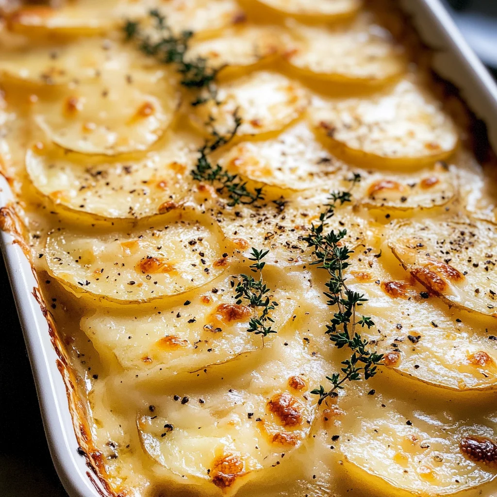 Rich Potato Gratin - theamazingfood