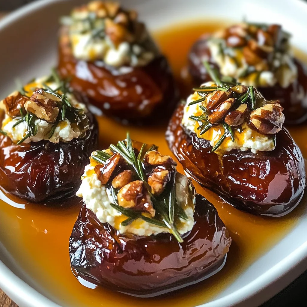 Roasted Stuffed Dates