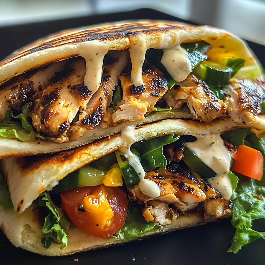 Savor the Flavor: Irresistible Chicken Shawarma with Creamy Garlic Sauce