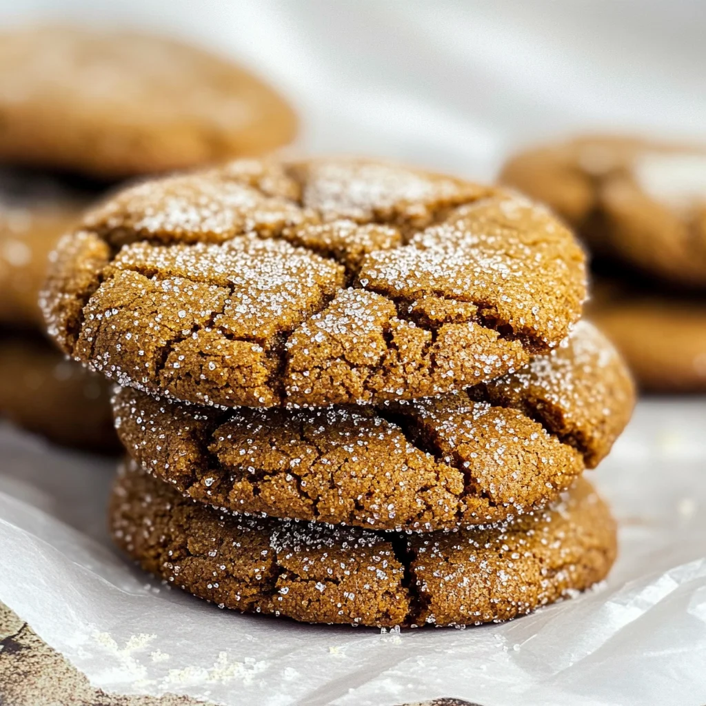 Starbucks Copycat Ginger Molasses Cookies