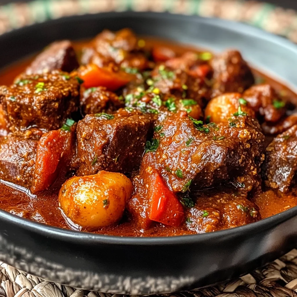 Viral Nigerian Beef Stew Recipe