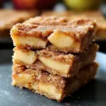Apple Snickerdoodle Bars