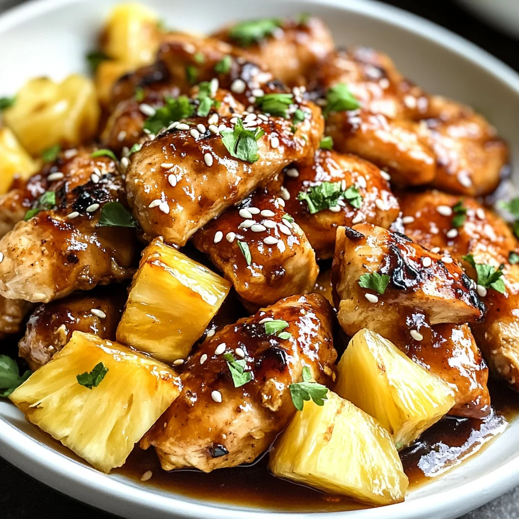 Best Brown Sugar Pineapple Chicken