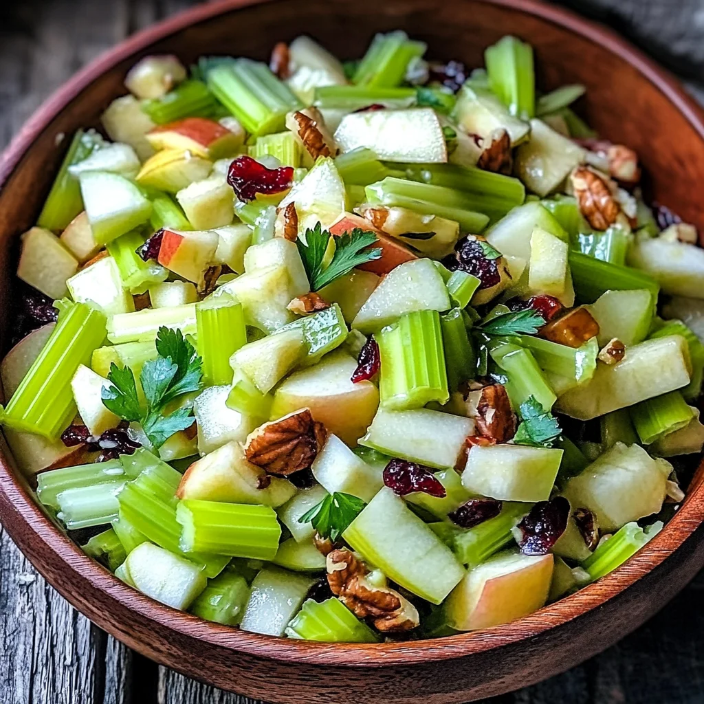 Celery and Apple Crunch Salad