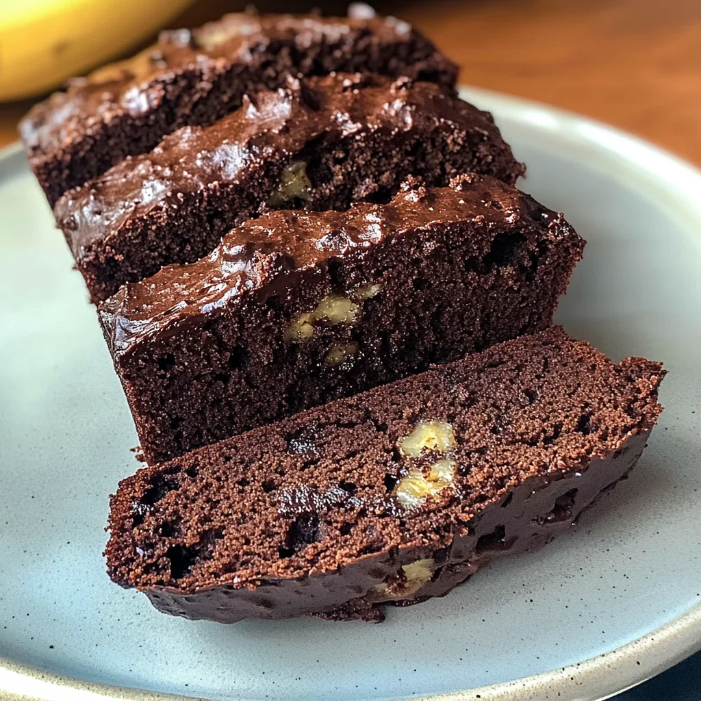 Chocolate Banana Bread