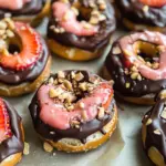 Chocolate Dipped Strawberry Yogurt Pretzel Bites