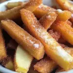 Cinnamon Sugar Apple Fries