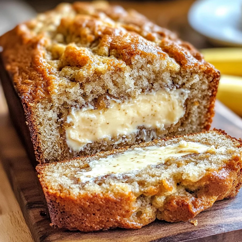 Cream Cheese Banana Bread