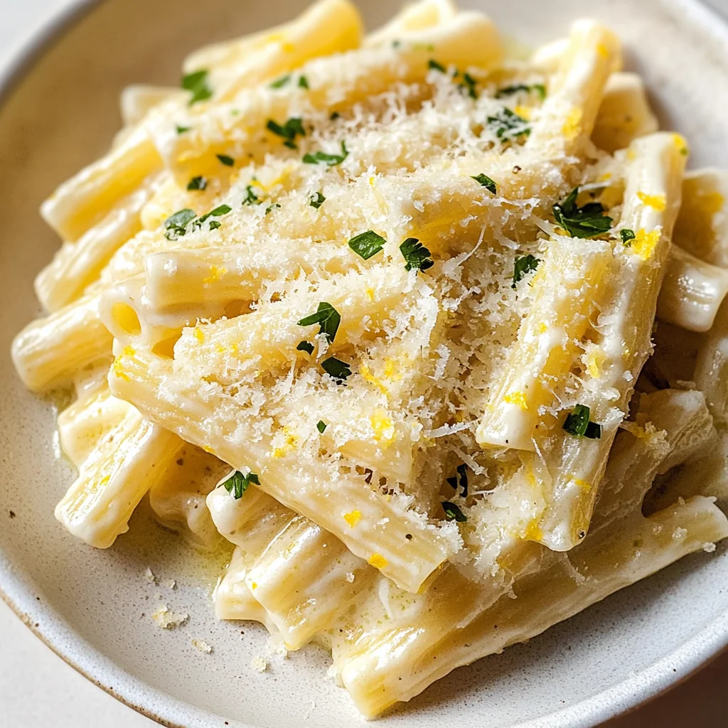 Creamy Lemon Pasta