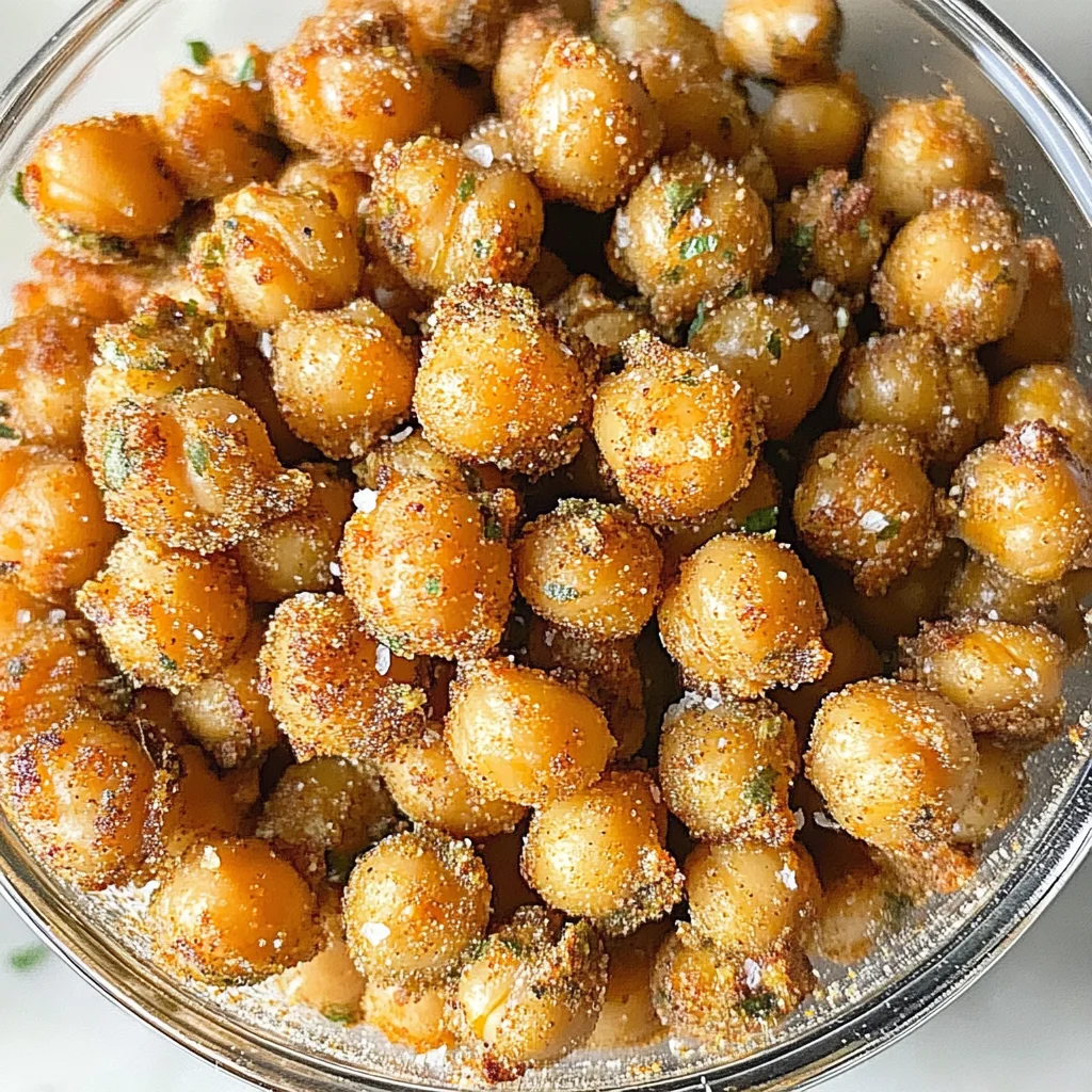 Crispy Roasted Chickpeas