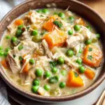 Crustless Chicken Pot Pie