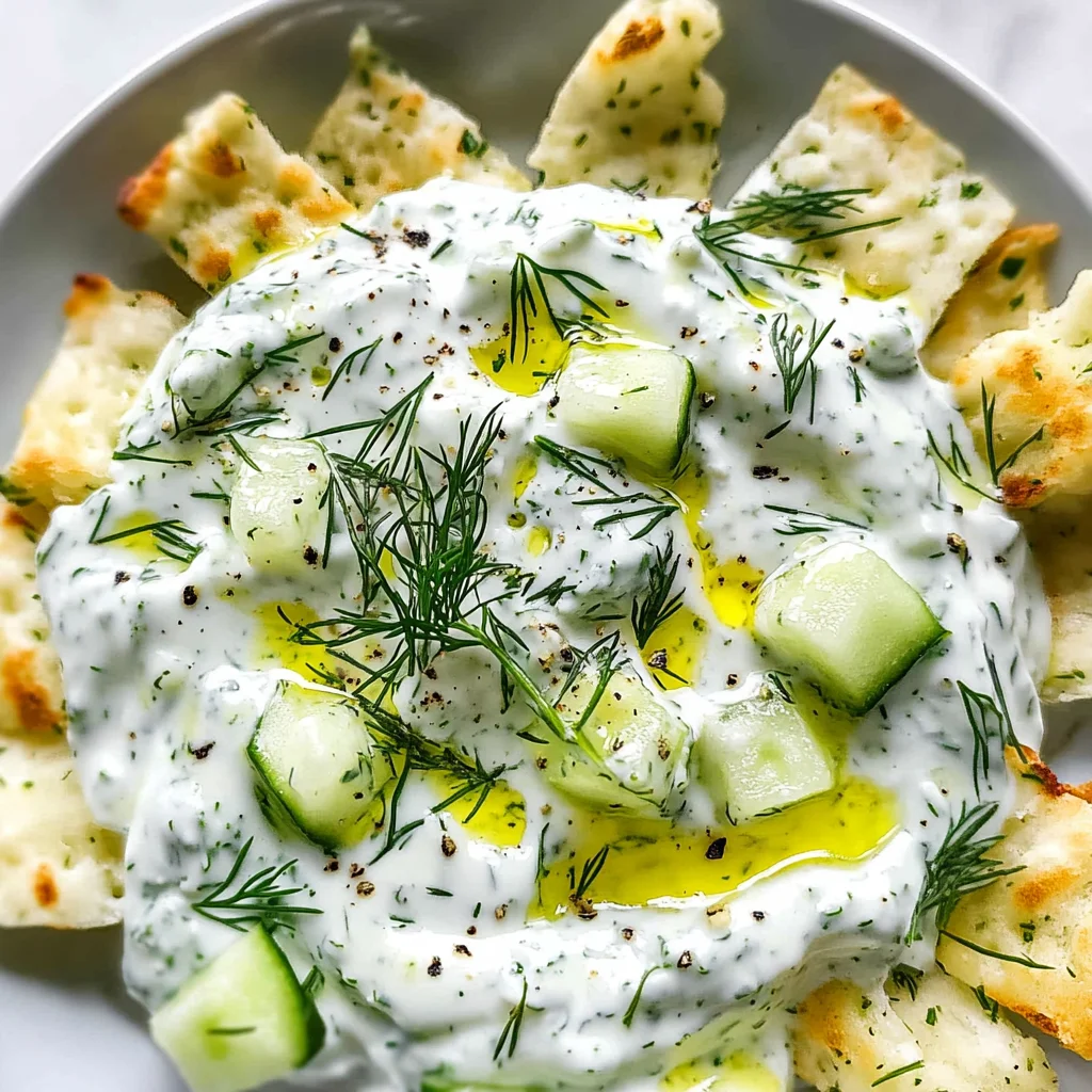Easy 10 Minute Healthy Tzatziki Sauce