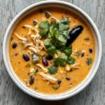Easy Chicken, Poblano, and Black Bean Soup (Small Batch)