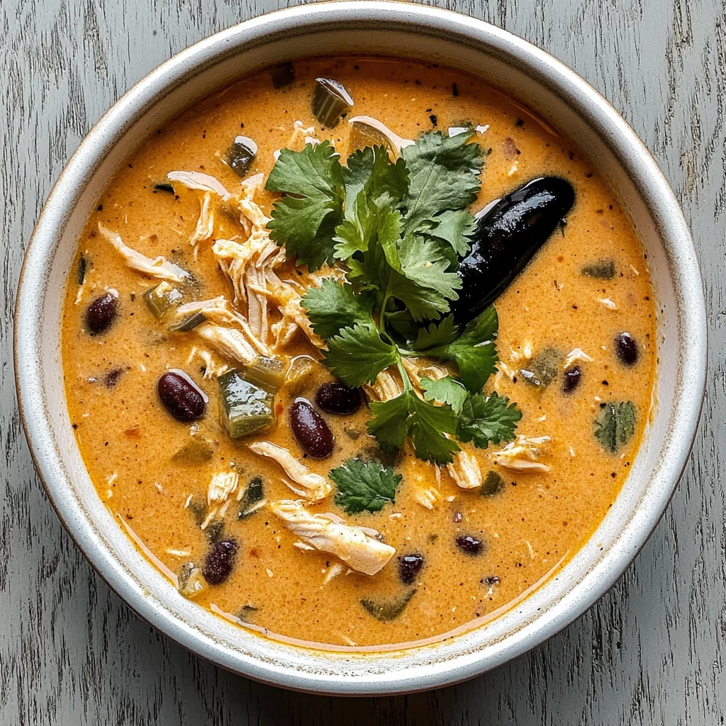 Easy Chicken, Poblano, and Black Bean Soup (Small Batch)