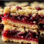 Fabulous Five Ingredient Raspberry Bars