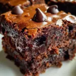 Gooey Flourless Pumpkin Brownies