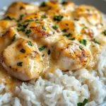 How to Make Creamy Smothered Chicken and Rice – Easy Dinner Idea