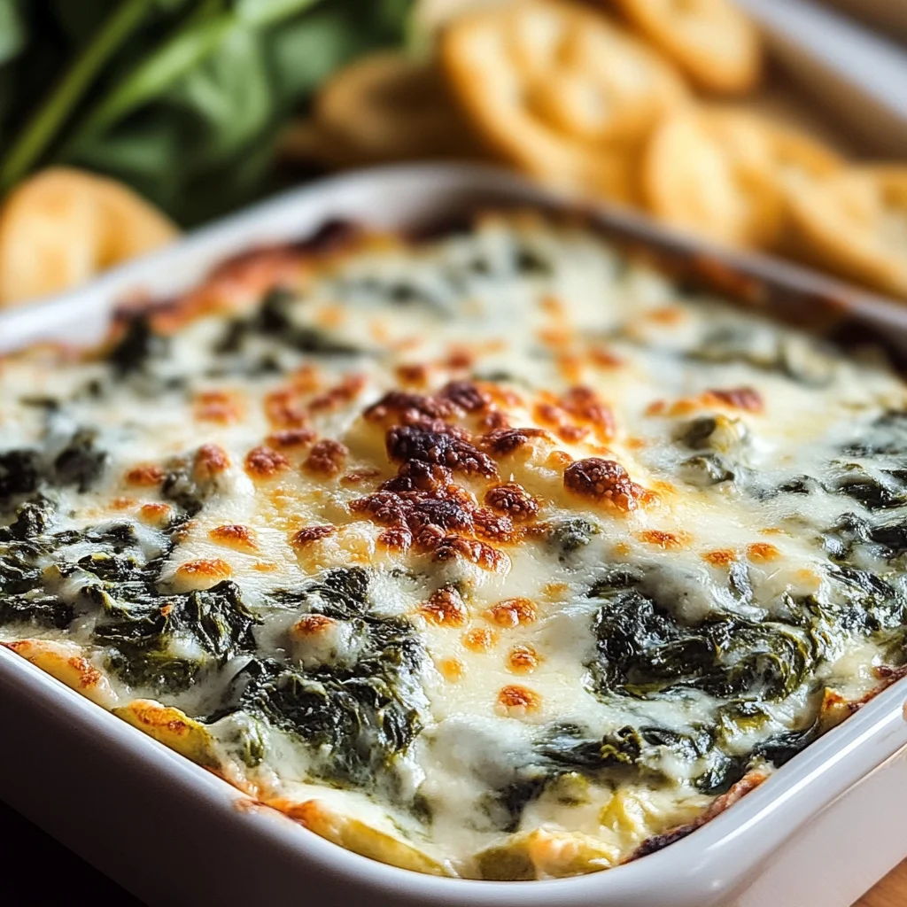 Irresistible Hot Spinach Dip Recipe
