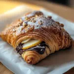 Irresistible Pear Chocolate Hazelnut Croissant Recipe