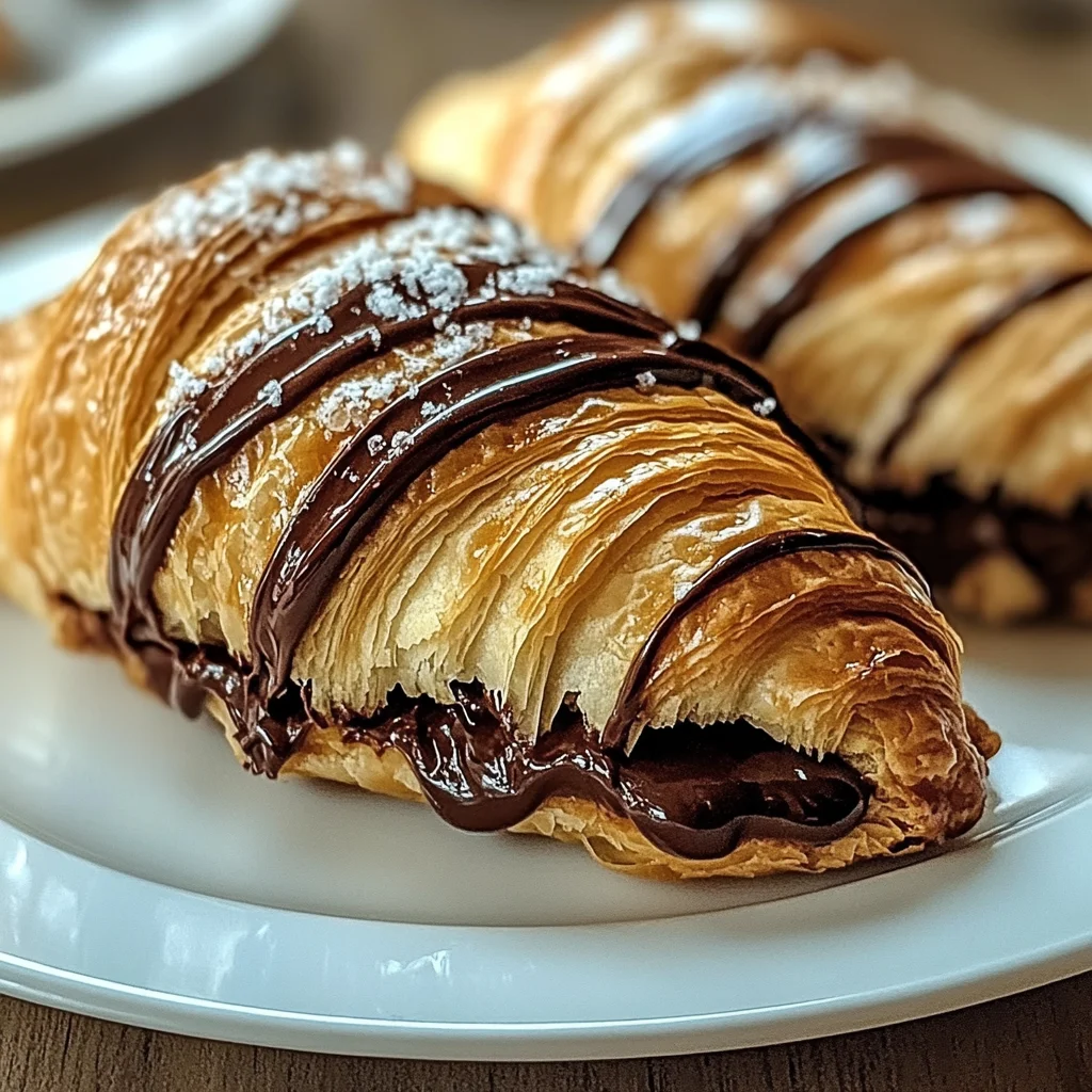 Irresistibly Flaky Chocolate Croissants for a Sweet Treat