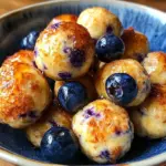 Lemon Blueberry Cottage Cheese Protein Bites