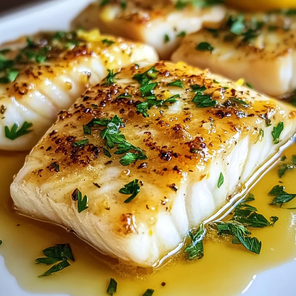 Lemon Butter Fish Fillet