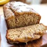 Maple Glazed Banana Bread