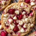Raspberry White Chocolate Cookies