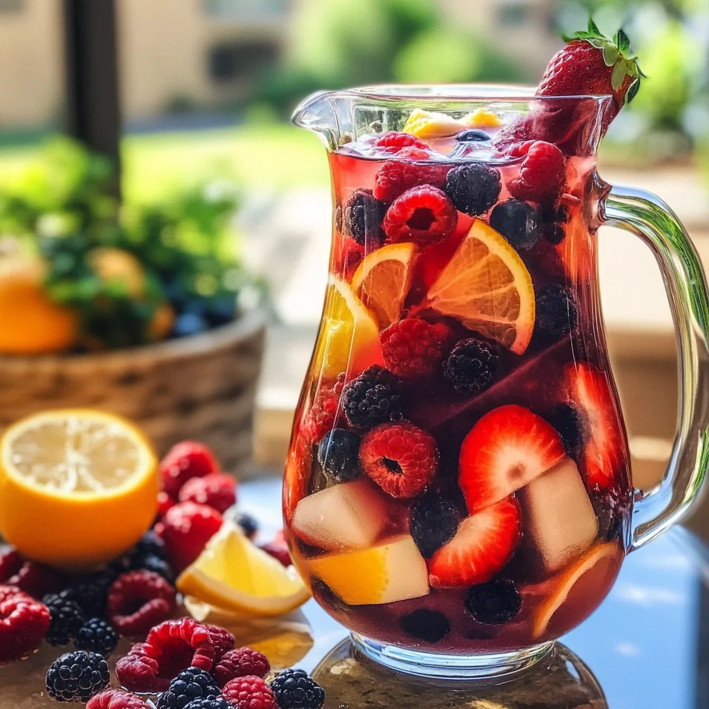 Refreshing Summer Berry Sangria Recipe